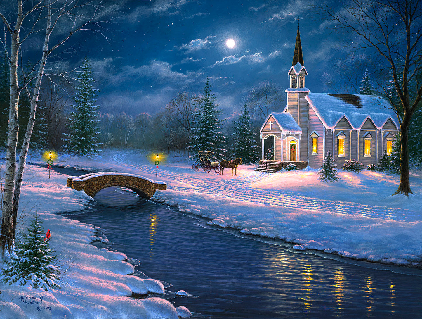 Peaceful Evening 1000 pc Jigsaw Puzzle 69872