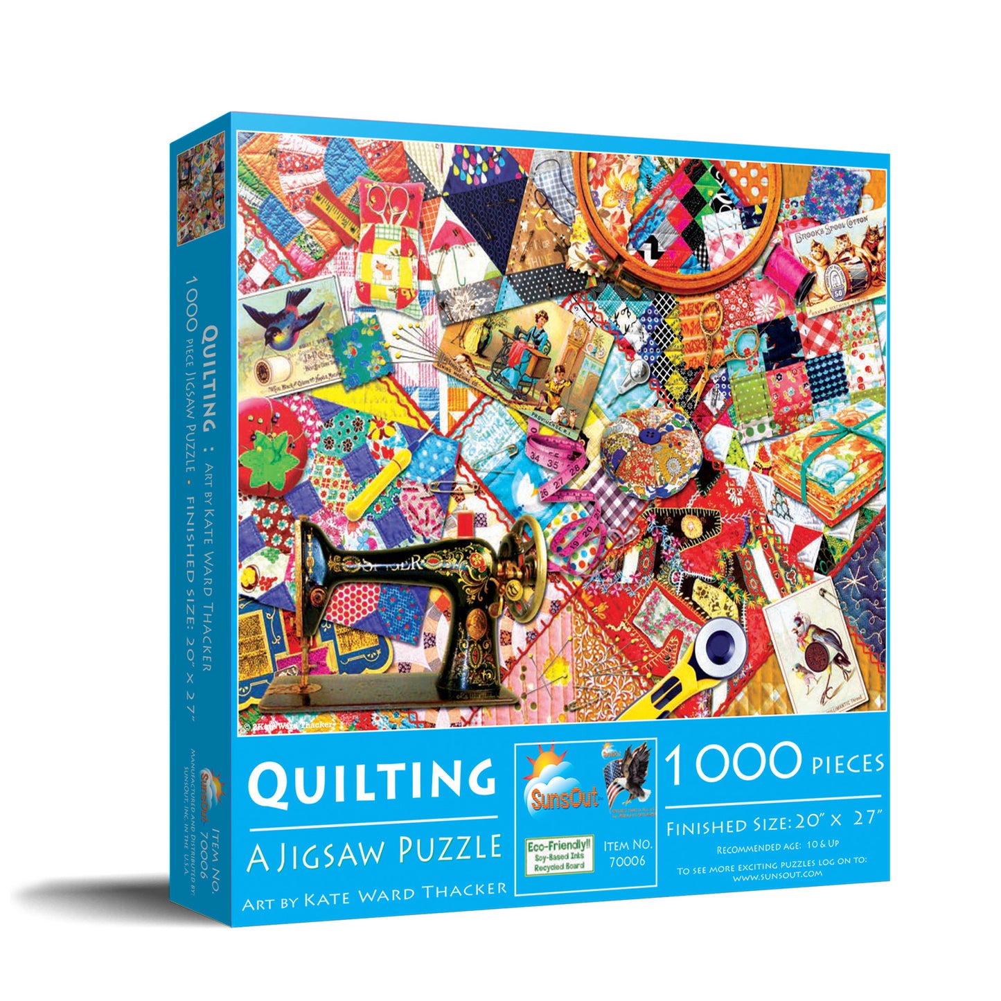 Quilting 1000 pc Jigsaw Puzzle 70006