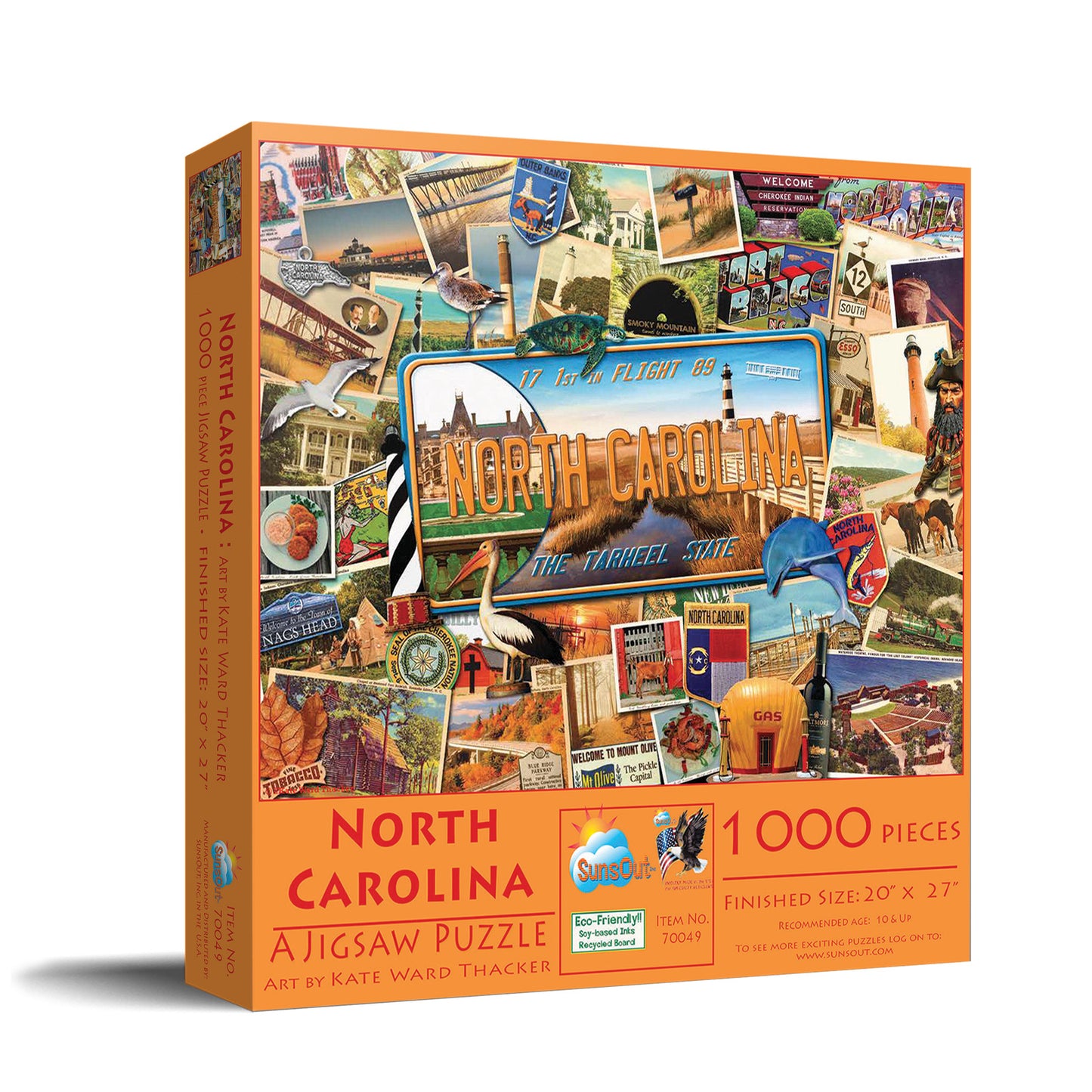 North Carolina 1000 pc Jigsaw Puzzle 70049