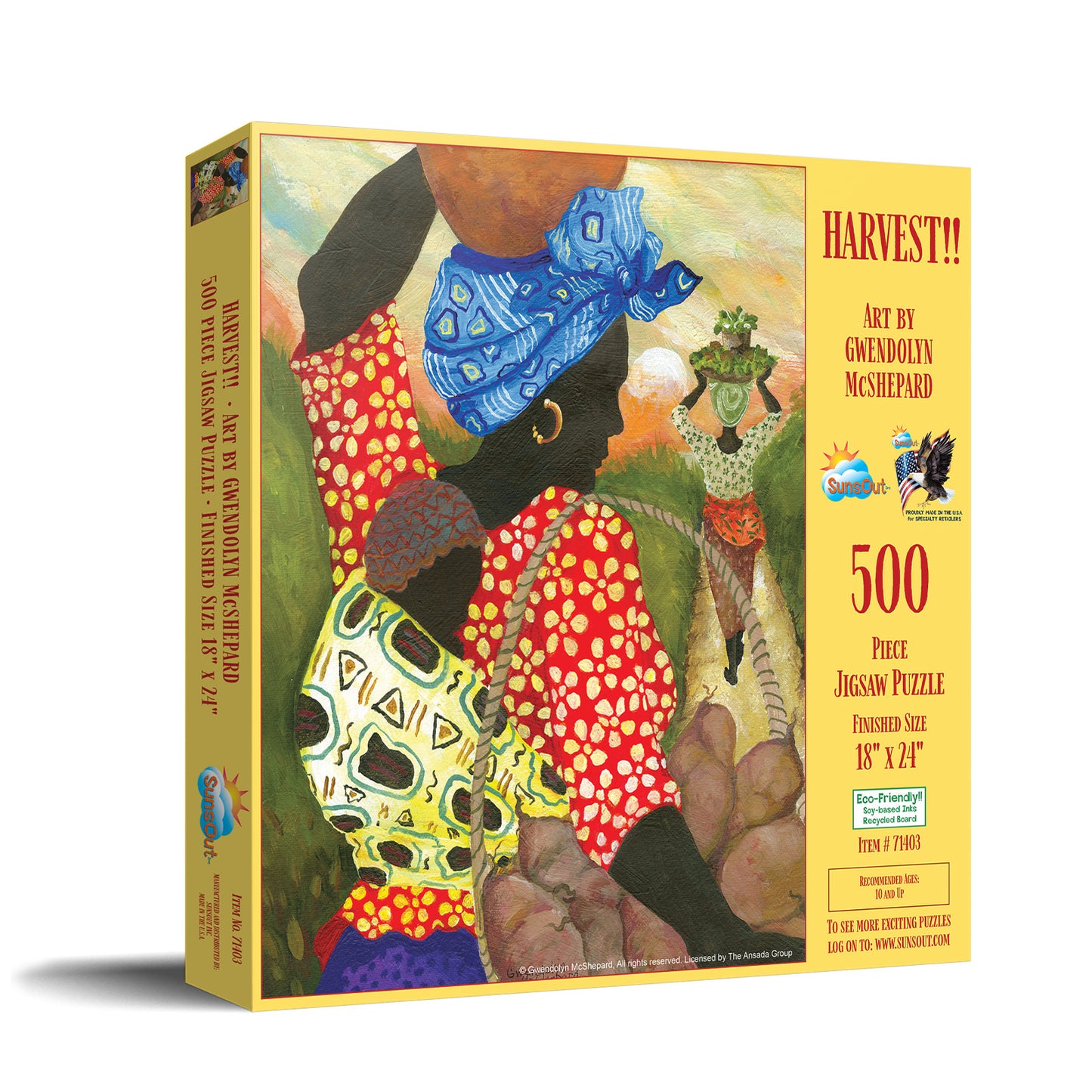 Harvest 500 pc Jigsaw Puzzle 71403
