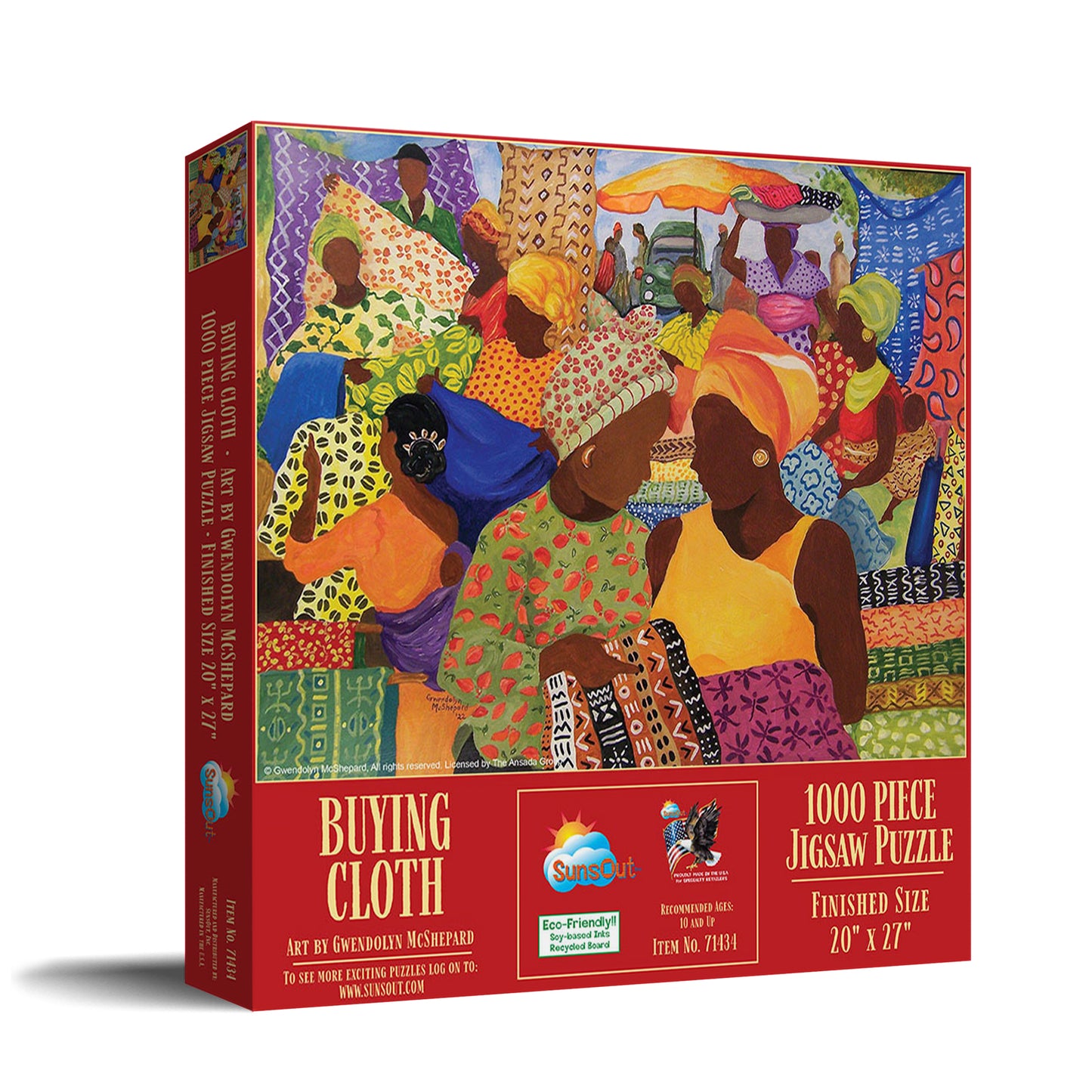 Buying Cloth 1000 pc Jigsaw Puzzle 71434