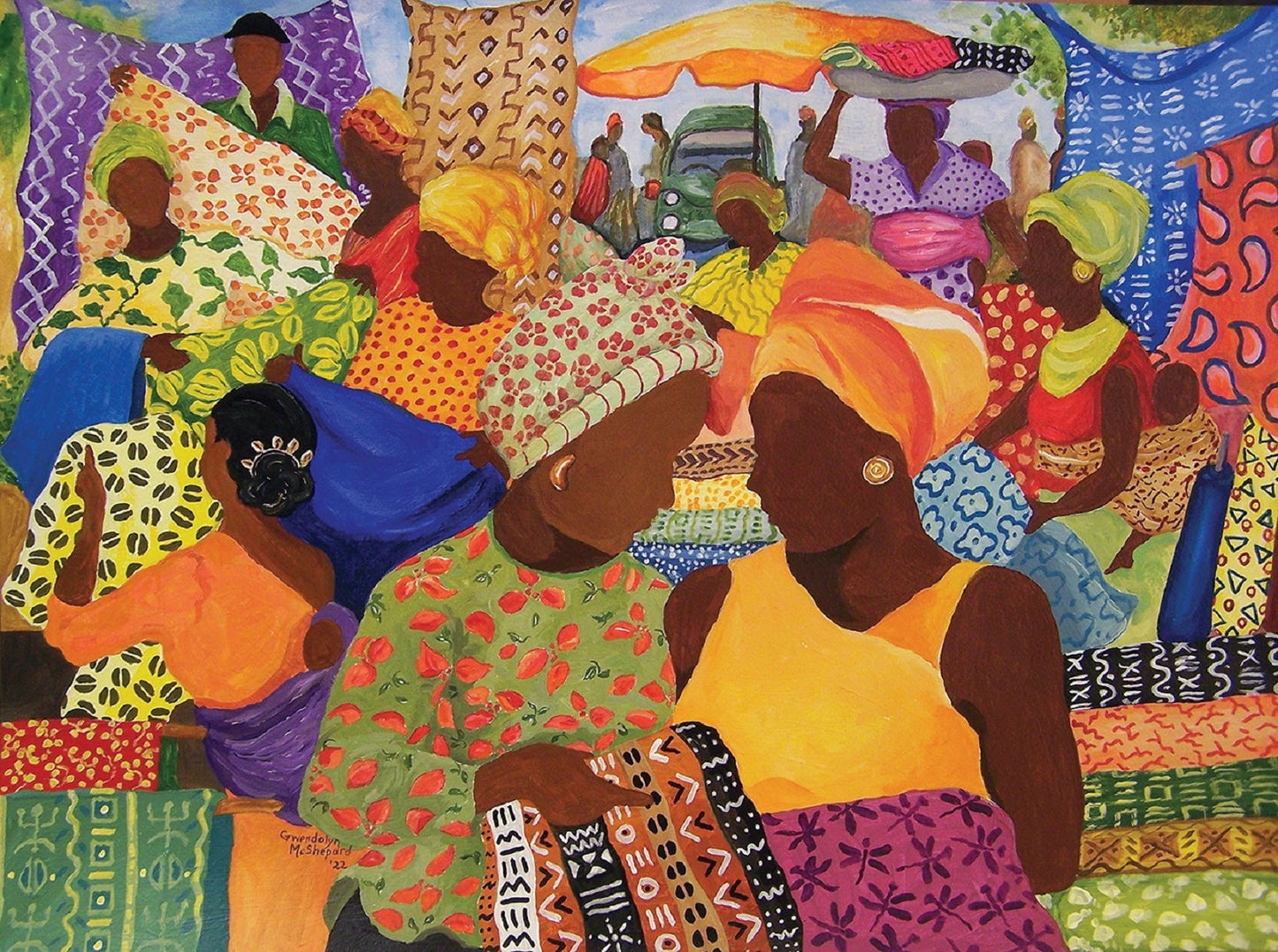 Buying Cloth 1000 pc Jigsaw Puzzle 71434