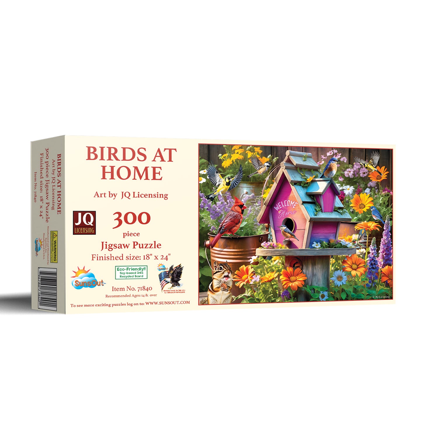 Birds at Home 300 pc Jigsaw Puzzle 71840