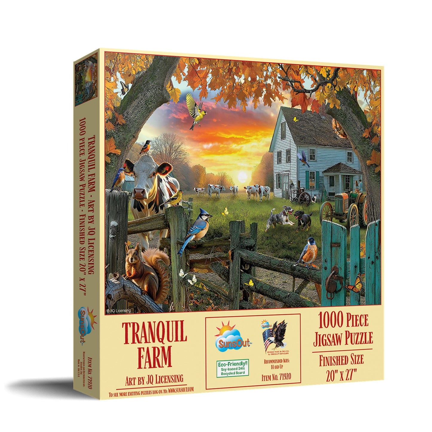 Tranquil Farm 1000 pc Jigsaw Puzzle 71920