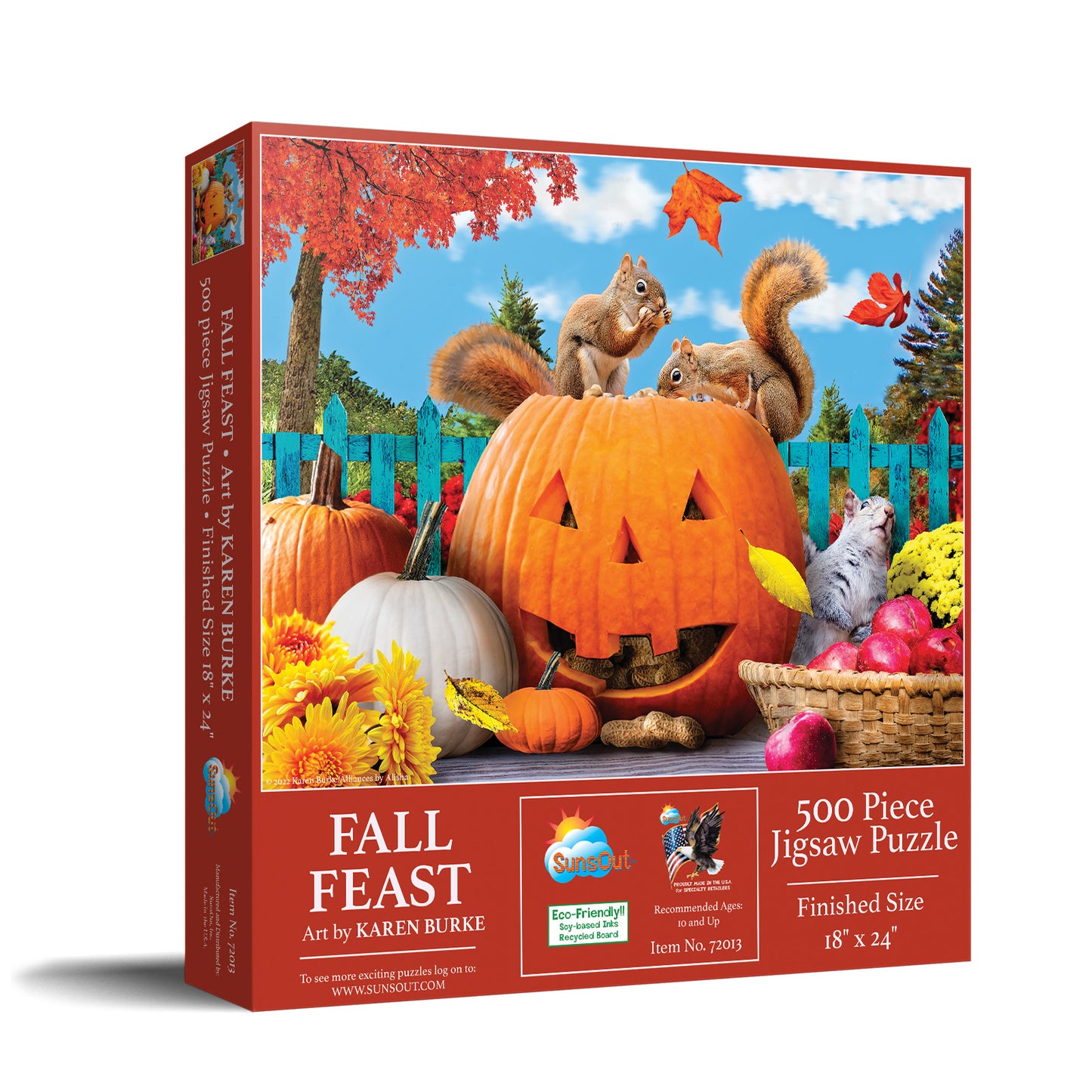 Fall Feast 500 pc Jigsaw Puzzle 72013