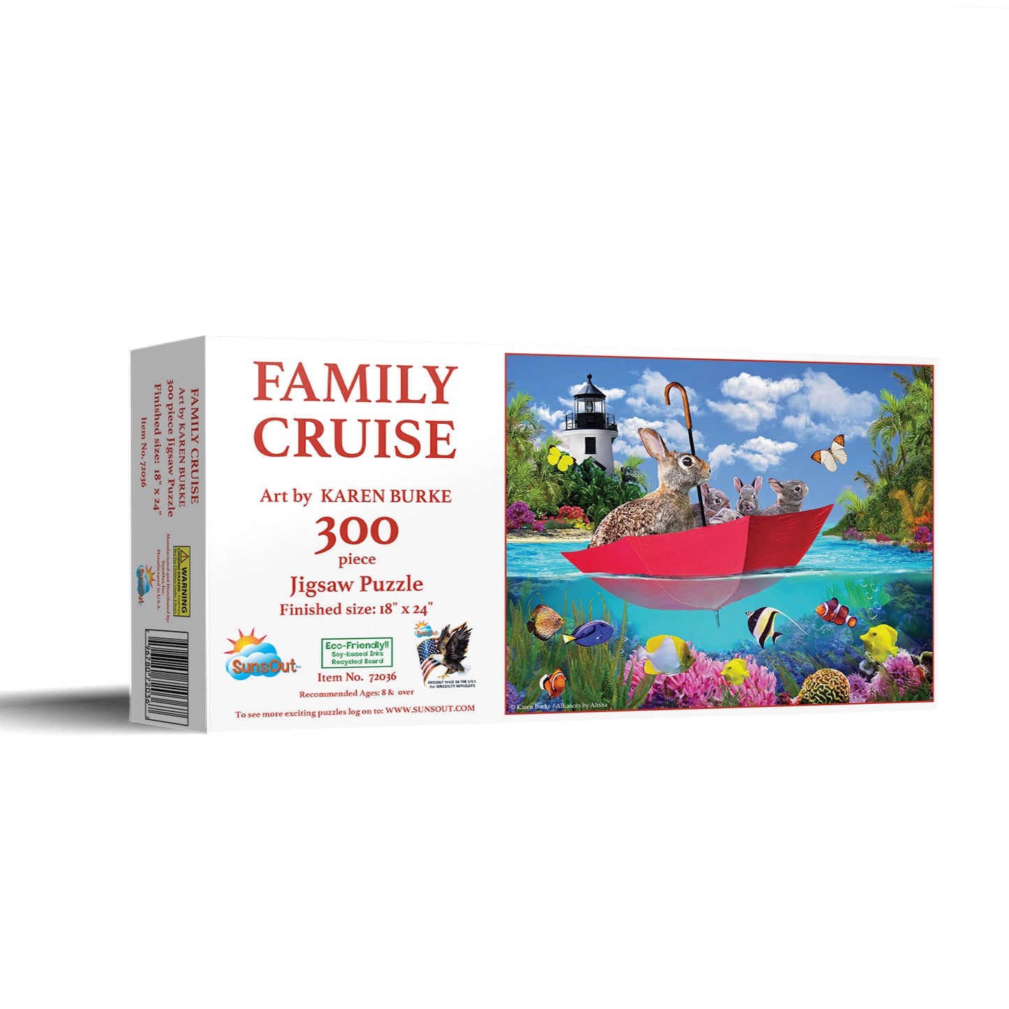 Family Cruise 300 pc Jigsaw Puzzle 72036
