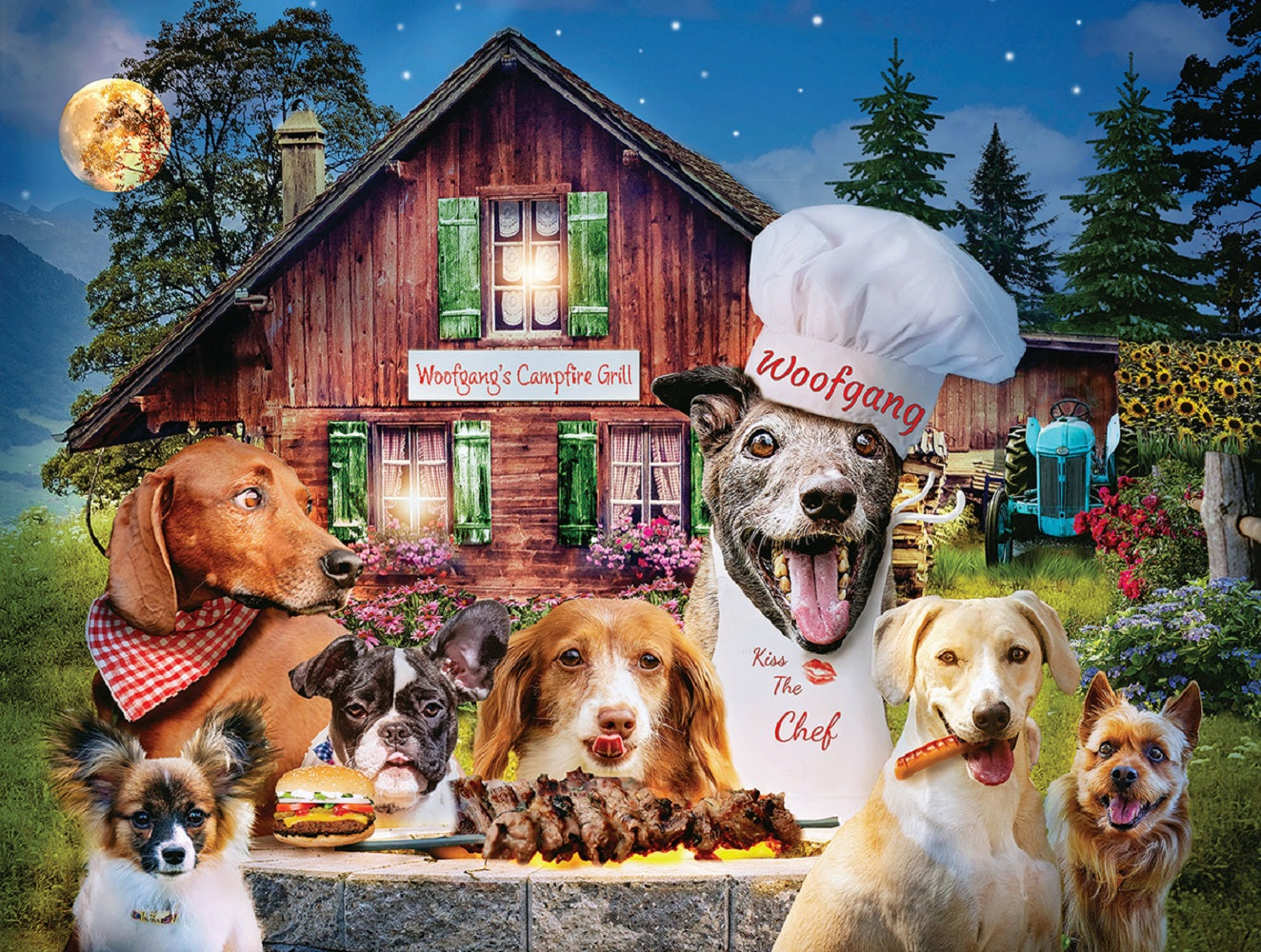 Wolfgang's Campfire 300 pc Jigsaw Puzzle 72073