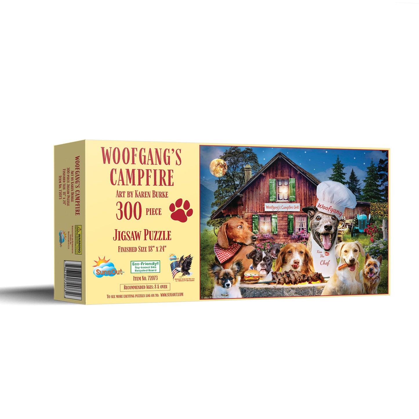Wolfgang's Campfire 300 pc Jigsaw Puzzle 72073