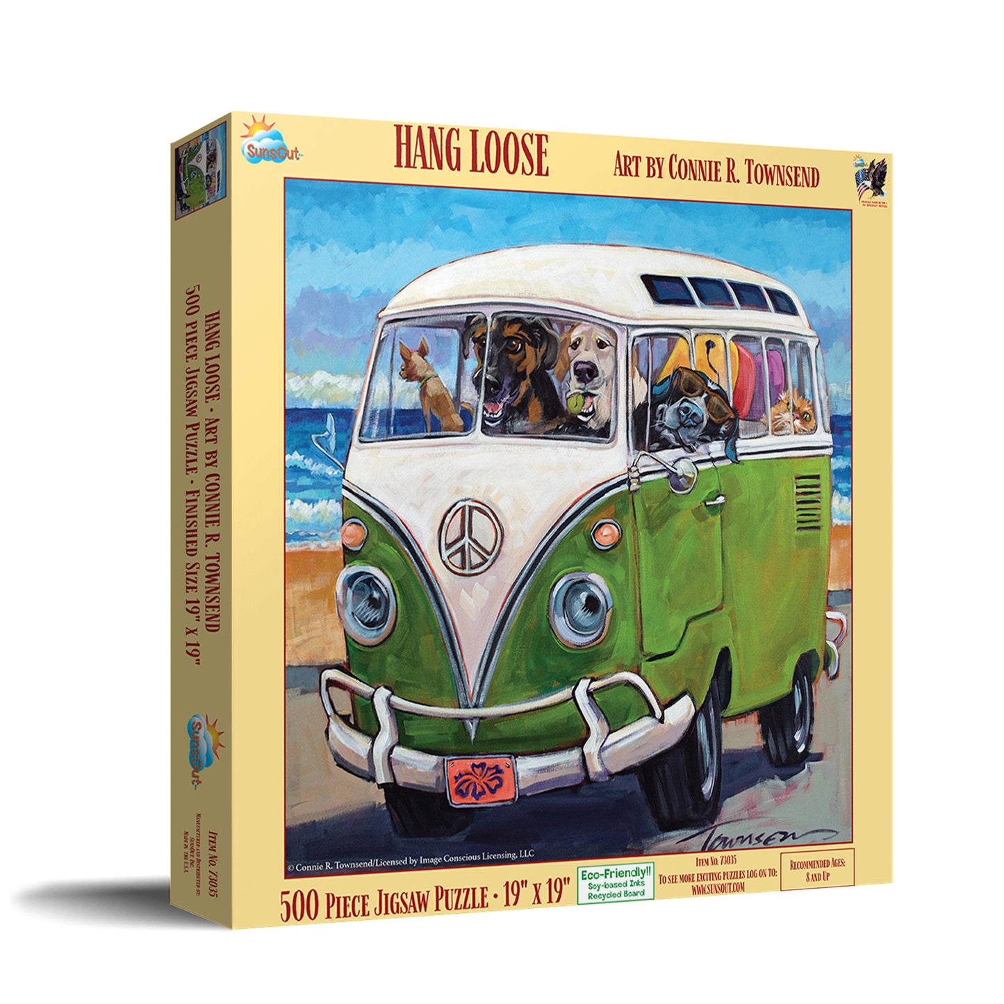 Hang Loose 500 pc Jigsaw Puzzle 73035