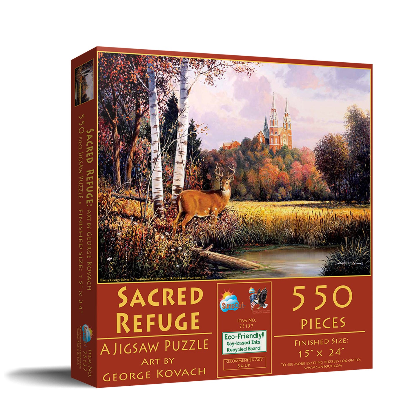 Sacred Refuge 550 pc Jigsaw Puzzle 75137