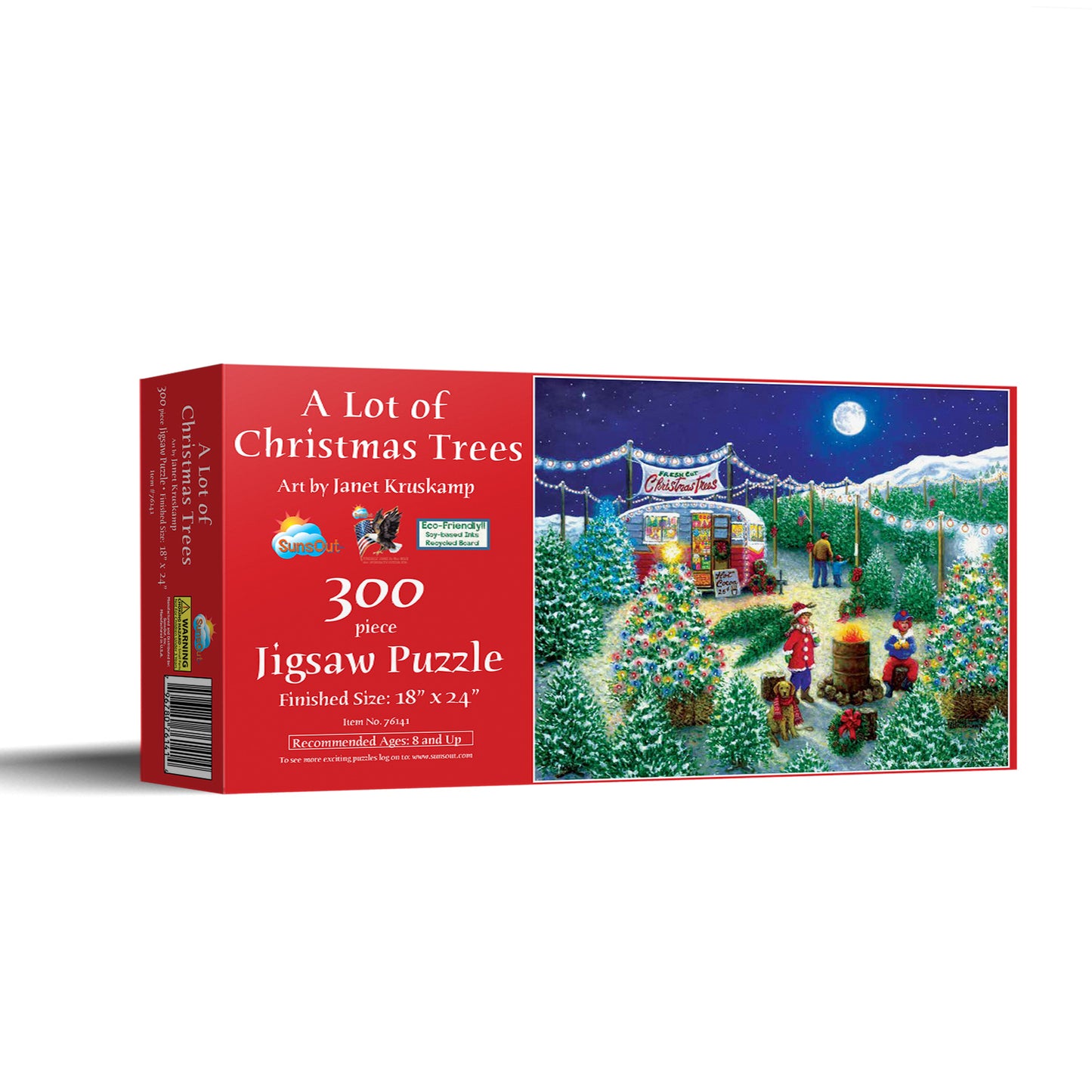 A Lot of Christmas Trees 300 pc Jigsaw Puzzle 76141
