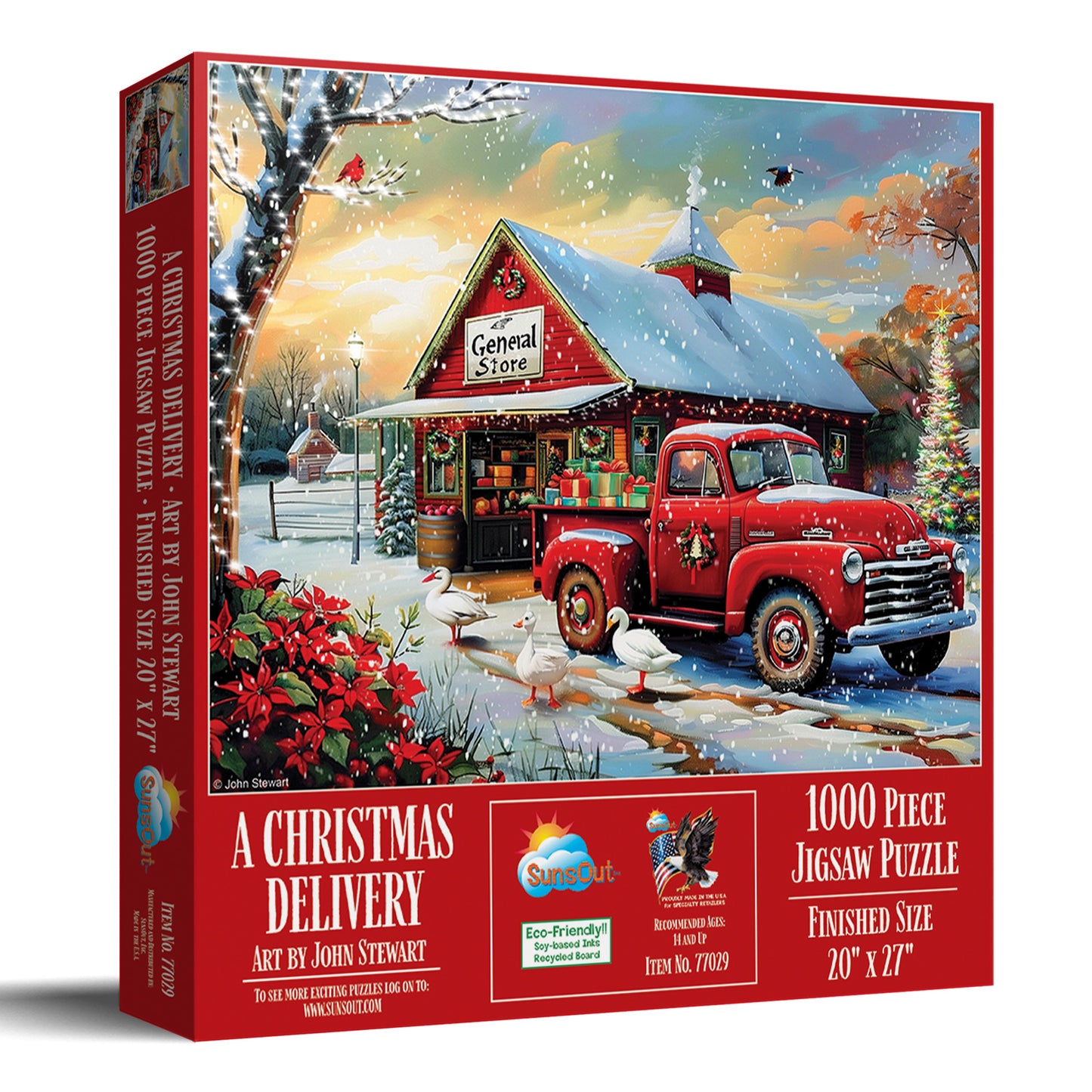 A Christmas Delivery 1000 pc Jigsaw Puzzle 77029