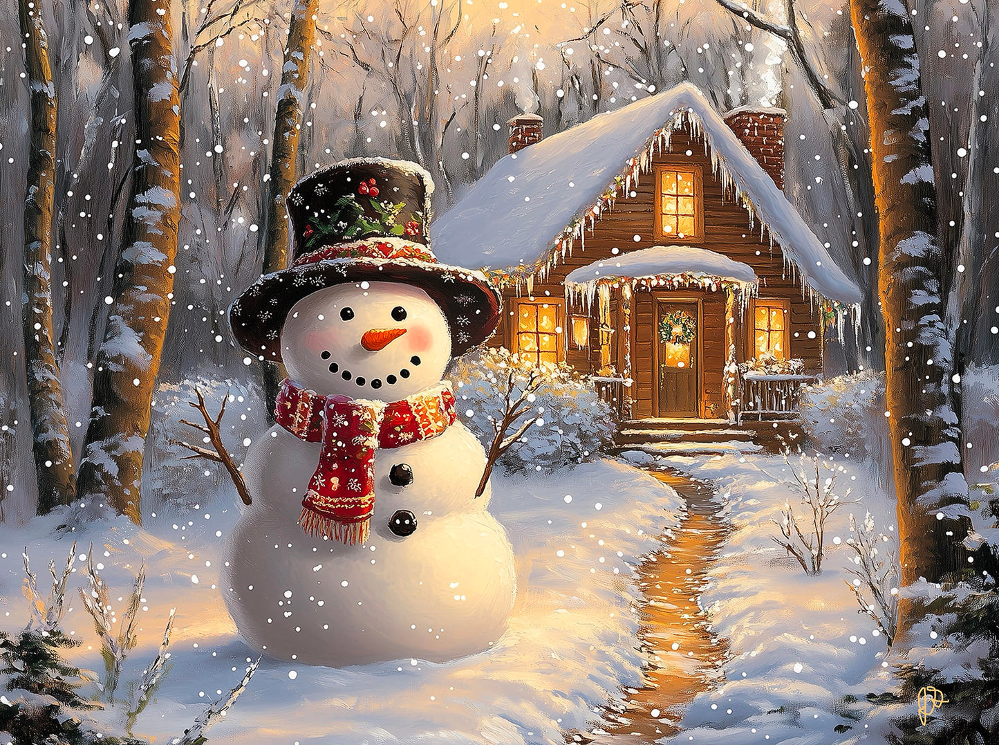 Winter Friend 1000 pc Jigsaw Puzzle 77036
