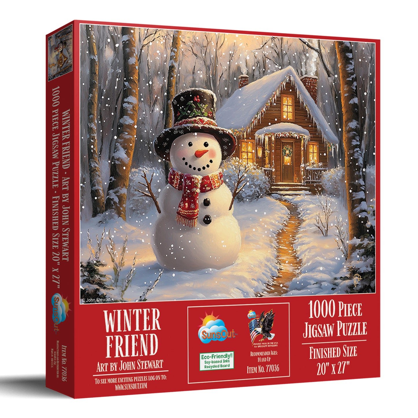Winter Friend 1000 pc Jigsaw Puzzle 77036