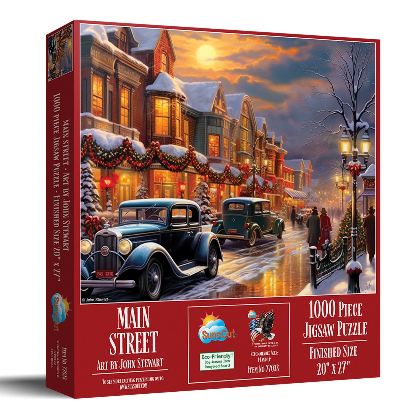 Main Street 1000 pc Jigsaw Puzzle 77038
