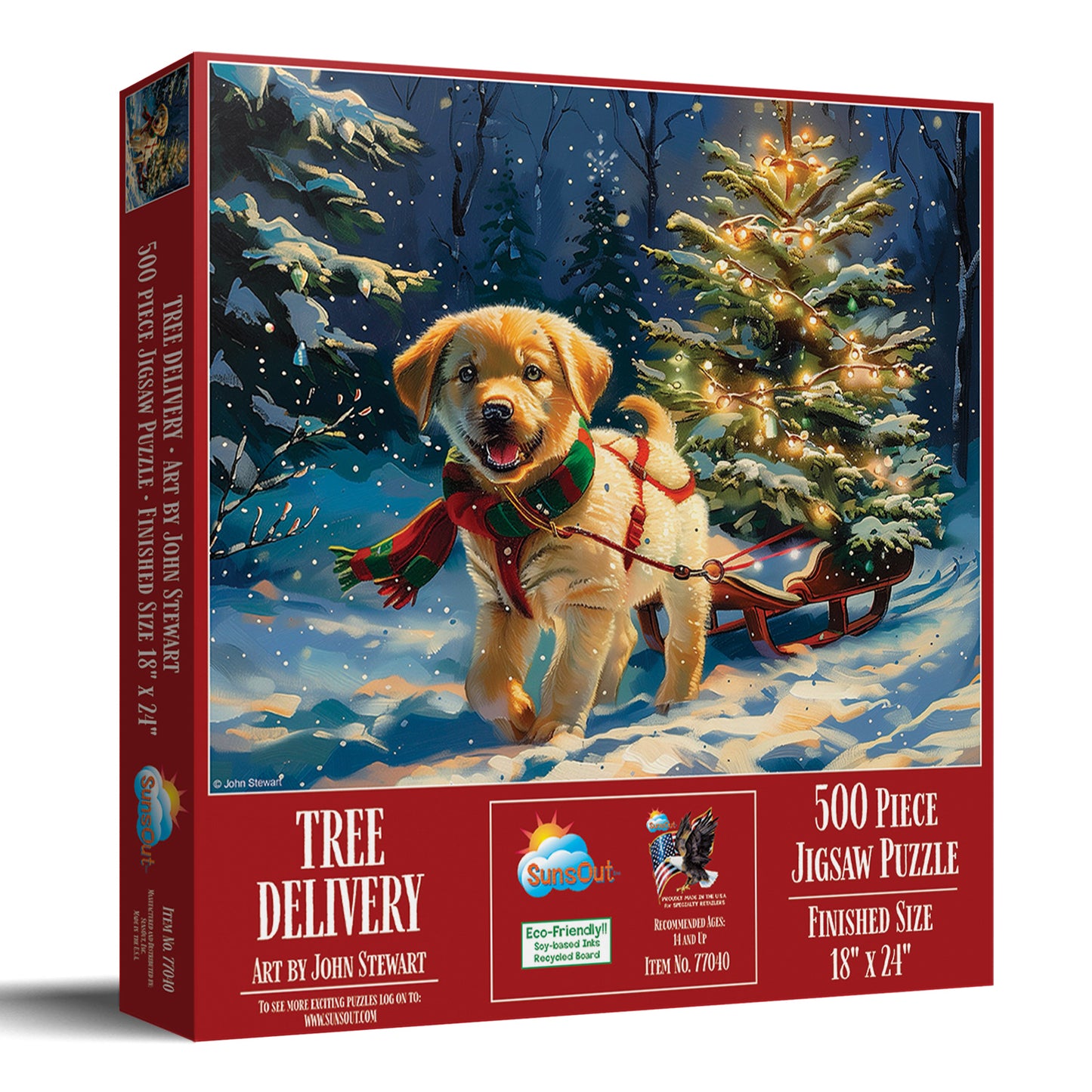 Tree Delivery 500 pc Jigsaw Puzzle 77040
