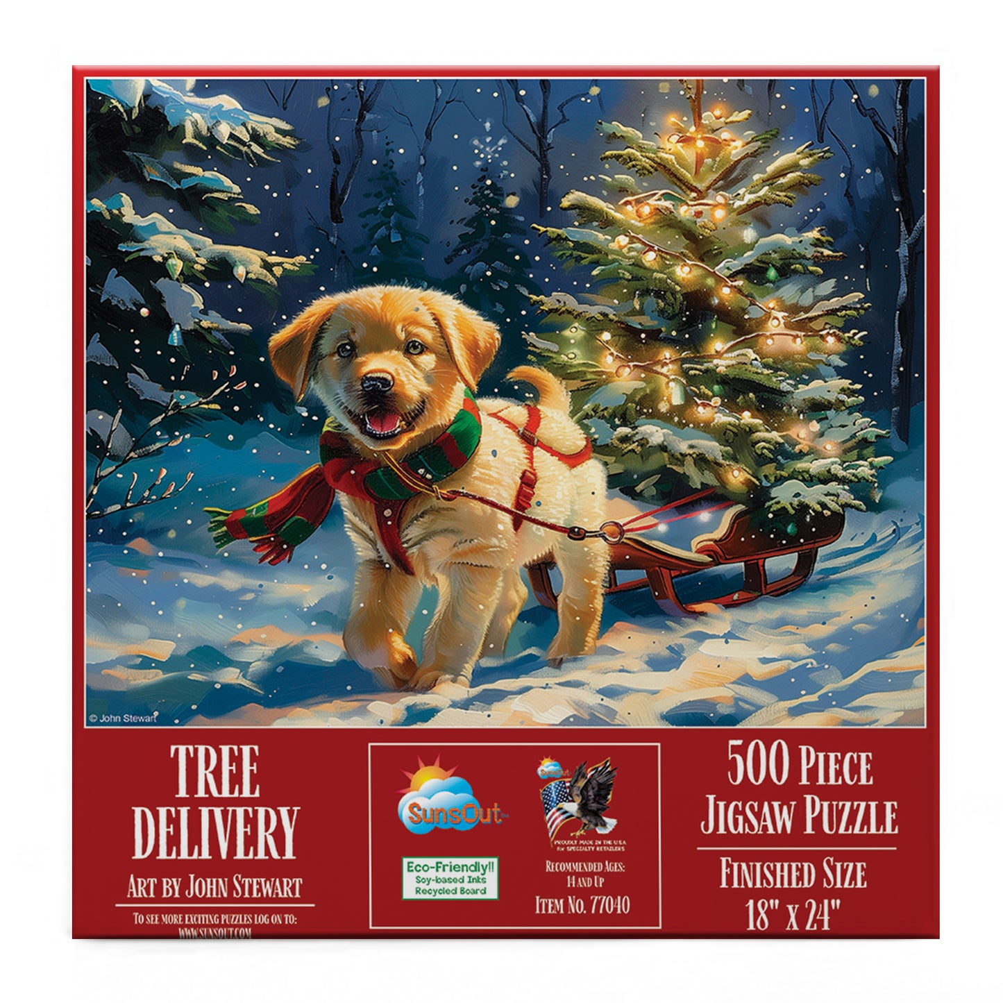 Tree Delivery 500 pc Jigsaw Puzzle 77040