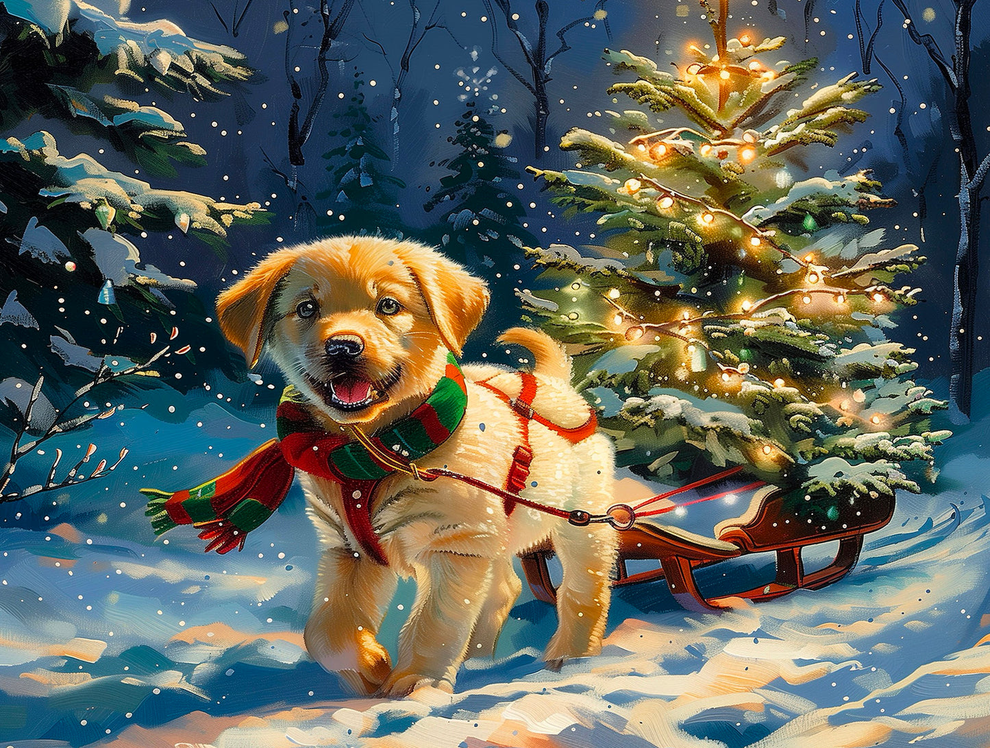Tree Delivery 500 pc Jigsaw Puzzle 77040