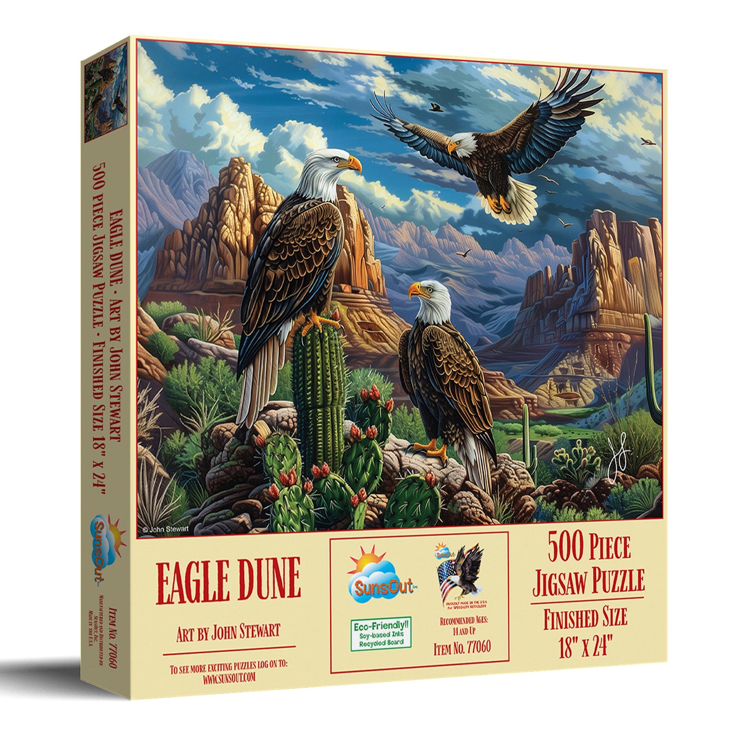 Eagle Dune 500 pc Jigsaw Puzzle 77060