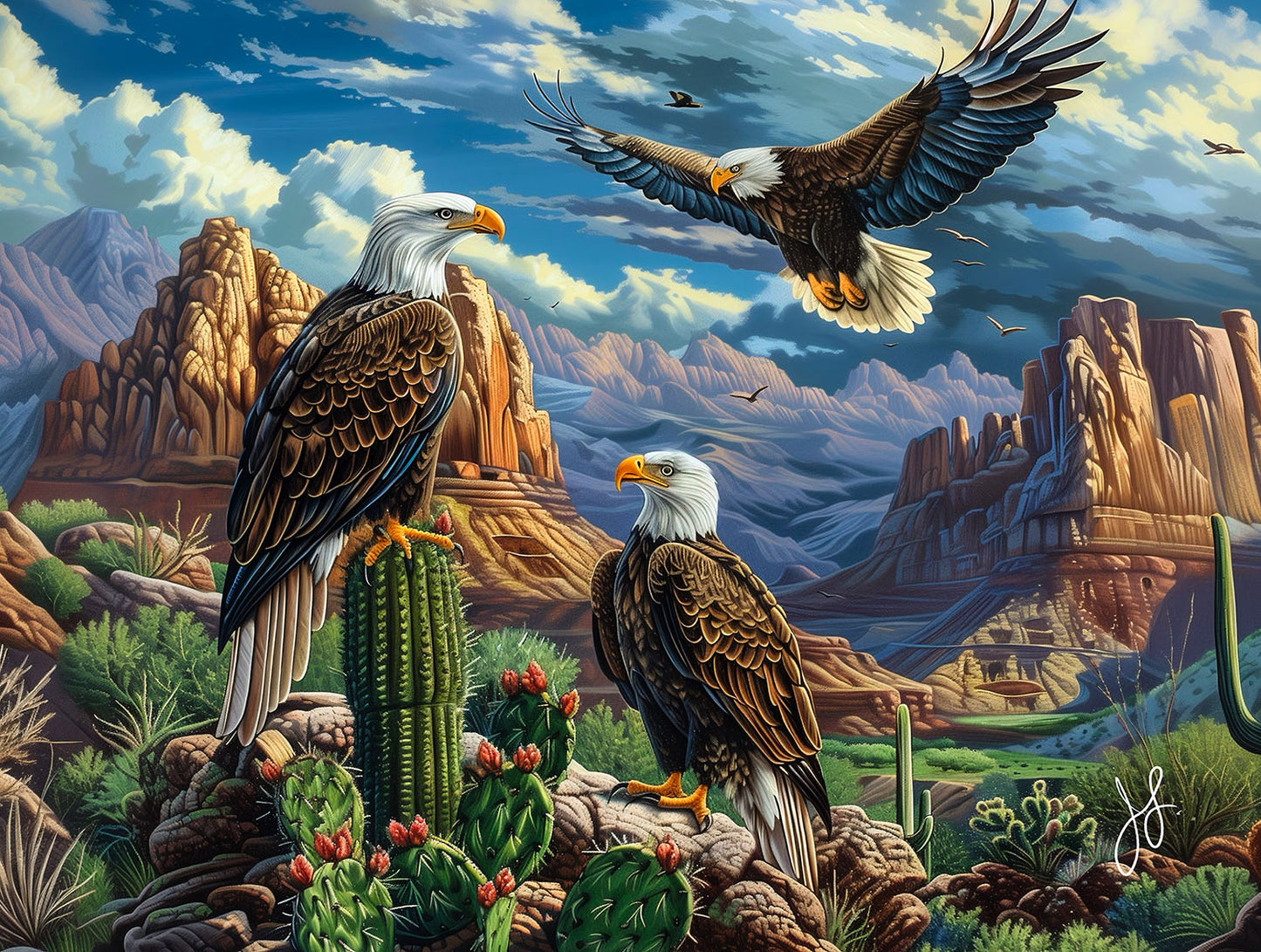 Eagle Dune 500 pc Jigsaw Puzzle 77060