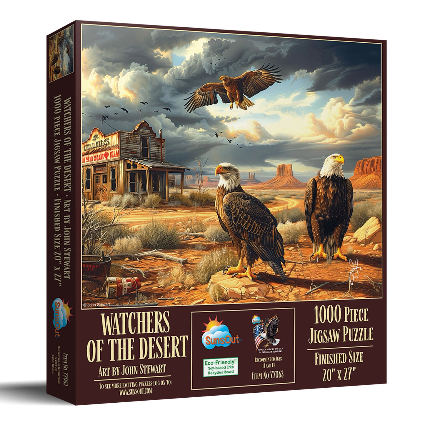 Watchers of the Desert 1000 pc Jigsaw Puzzle 77063