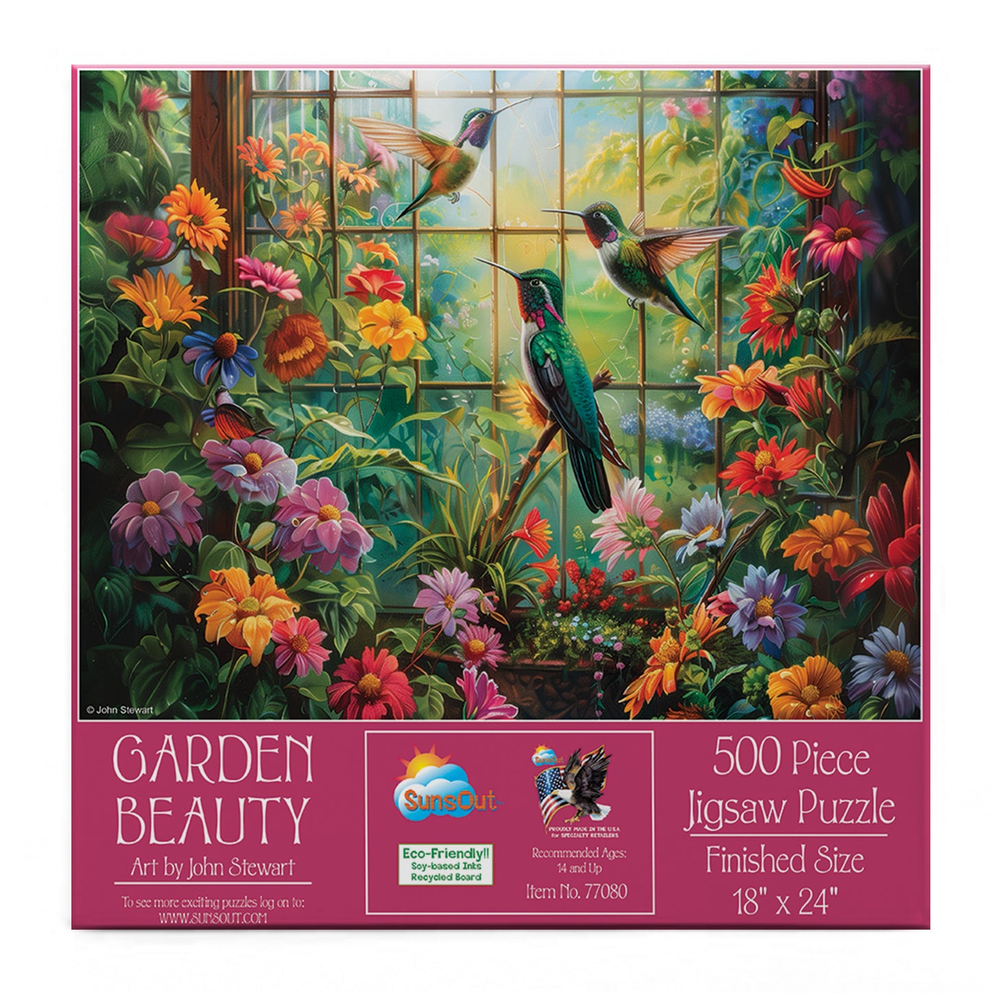 Garden Beauty 500 pc Jigsaw Puzzle 77080