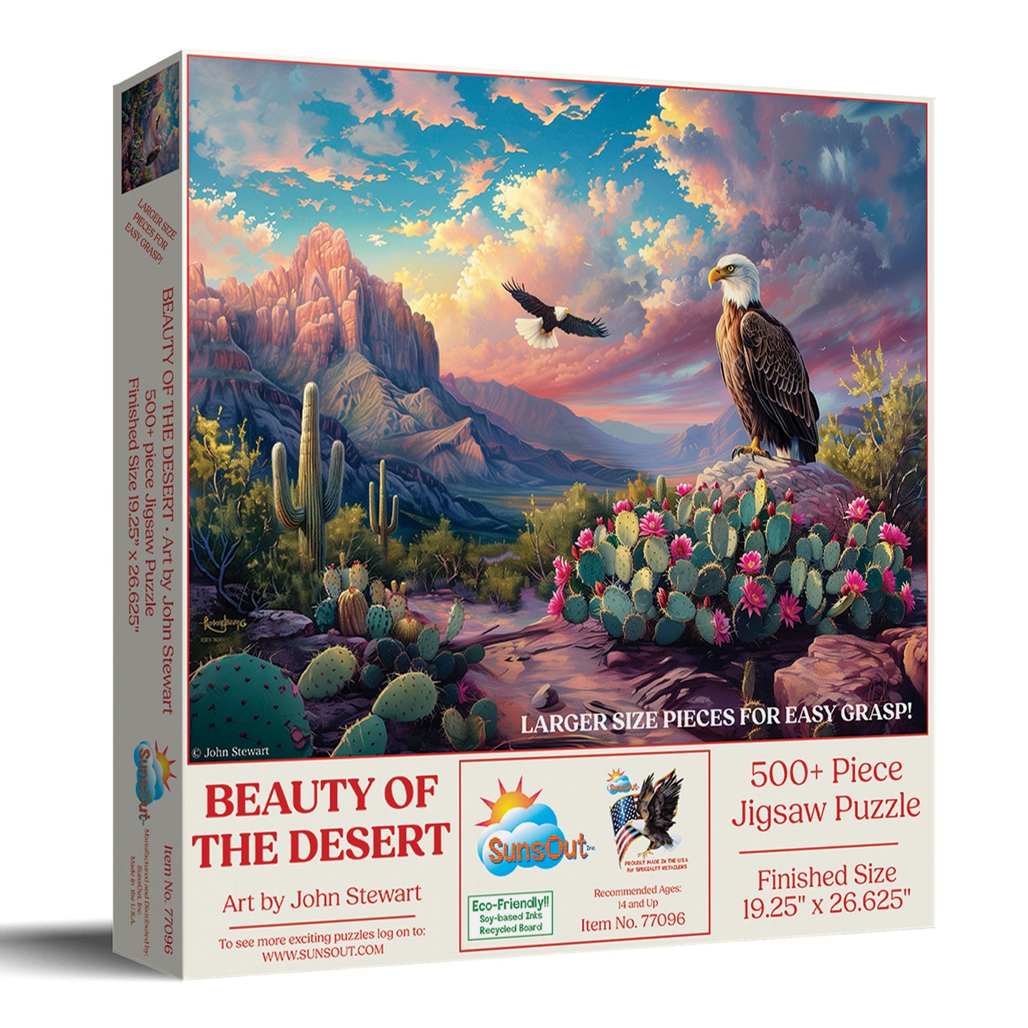 Beauty of the Desert 500 pc Large Pieces Jigsaw Puzzle 77096