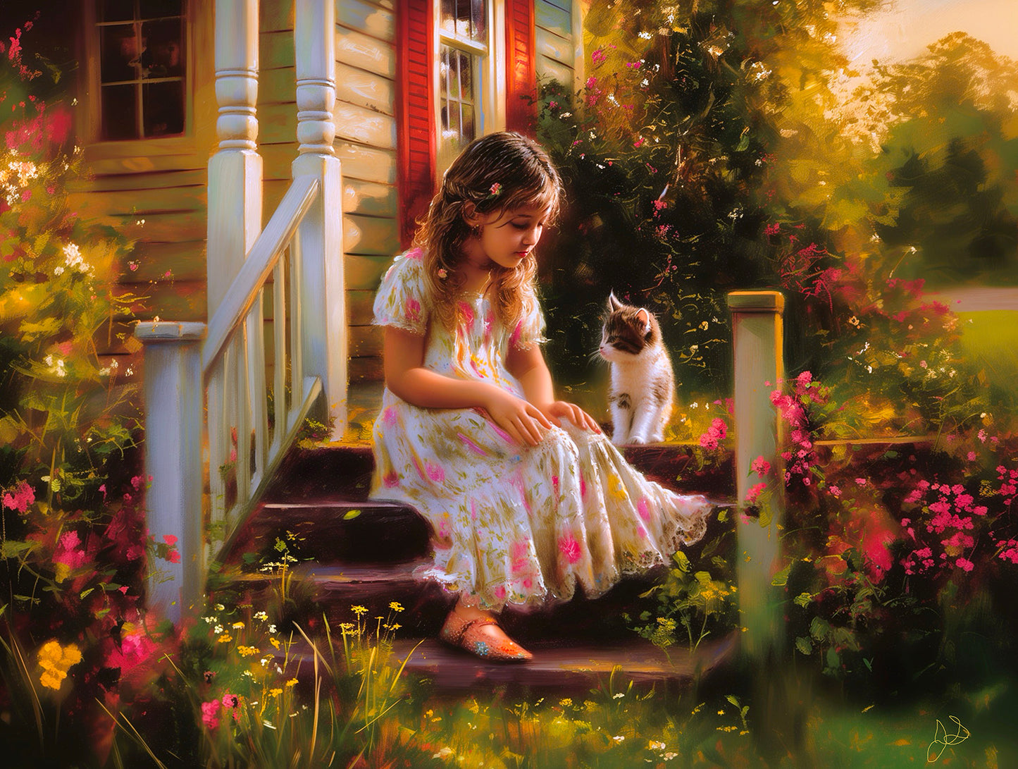 Perfect Spring Day 500 pc Jigsaw Puzzle 77125