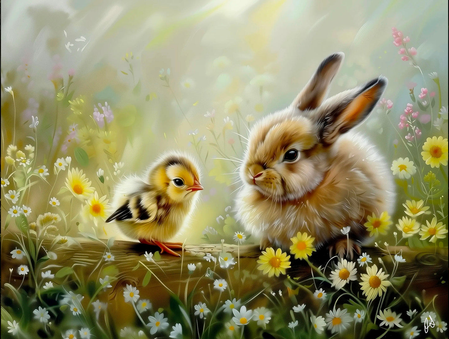 Meeting a New Friend 500 pc Jigsaw Puzzle 77150