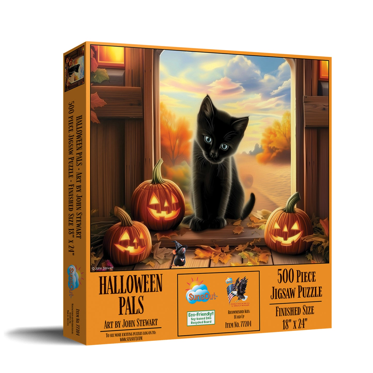 Halloween Pals 500 pc Jigsaw Puzzle 77204