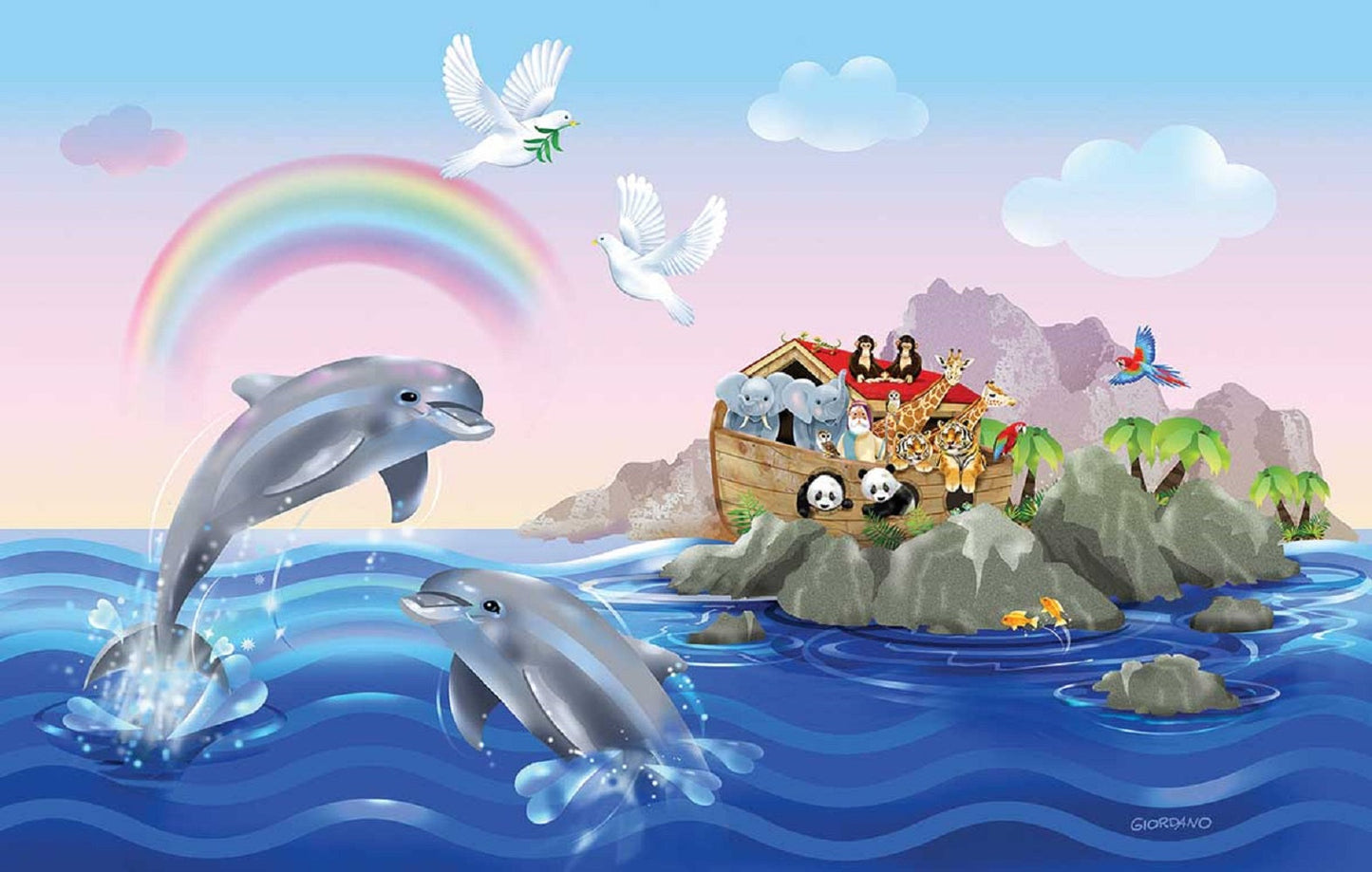 Ark Celebration 100 pc Jigsaw Puzzle 81562