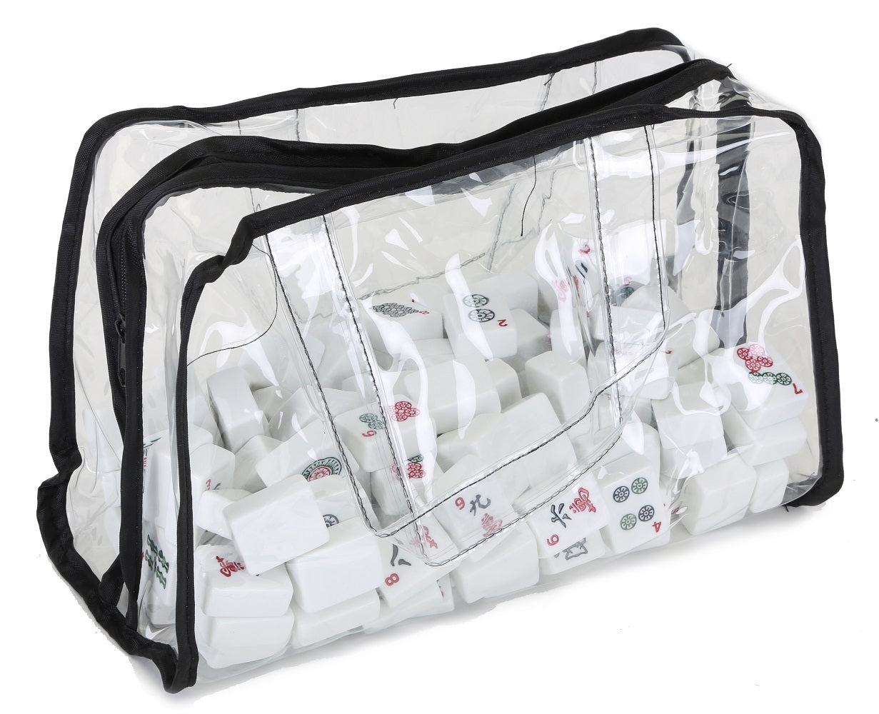 Mah Jongg Red & Silver Soft Replacement Case 132646