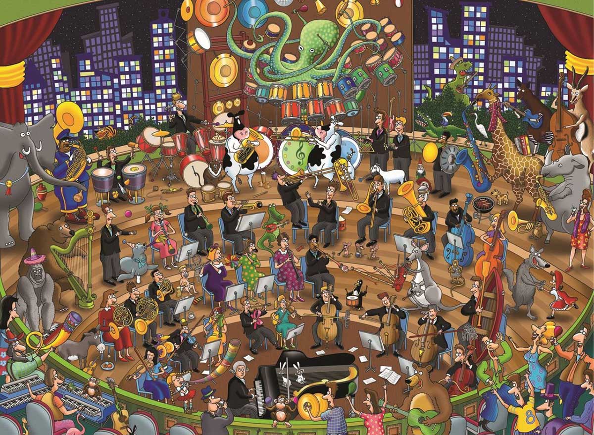 Simpatico 1000 pc Jigsaw Puzzle 1090