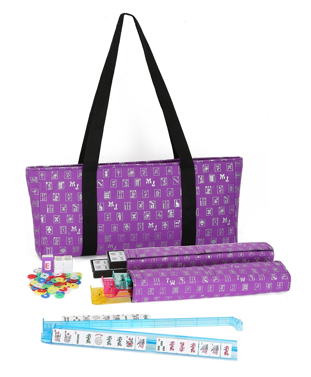 Mah Jongg Purple & Silver Soft Replacement Case 132740