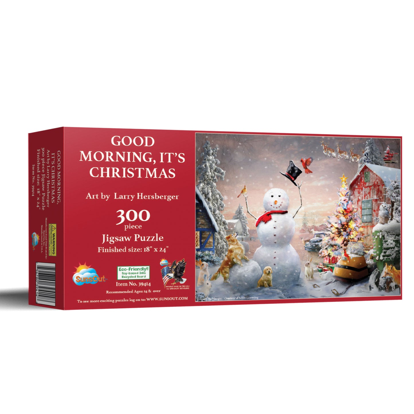 Good Morning Its Christmas 300 pc Jigsaw Puzzle 39414