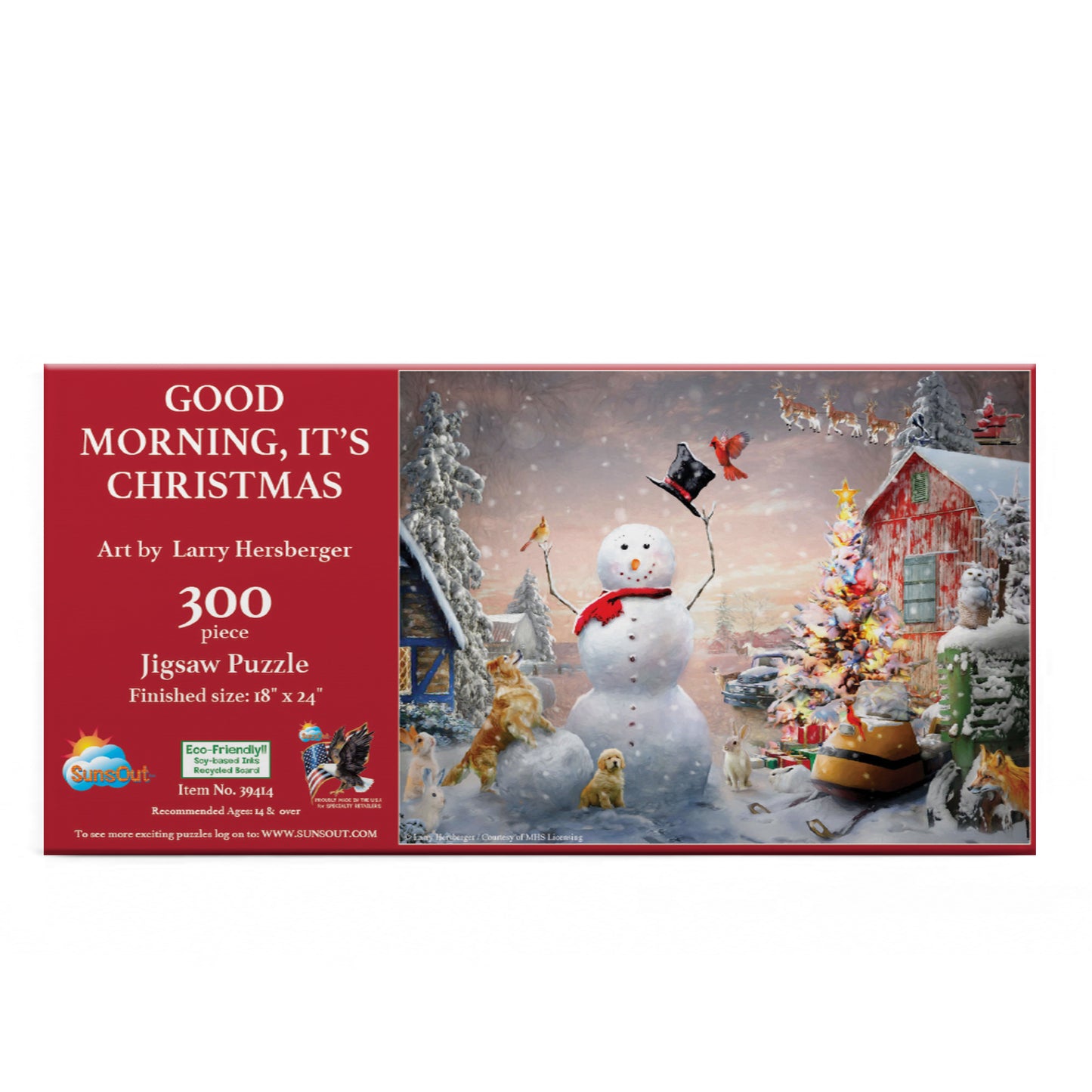 Good Morning Its Christmas 300 pc Jigsaw Puzzle 39414