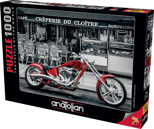 Red Chopper 1000 pc  Jigsaw Puzzle 1019