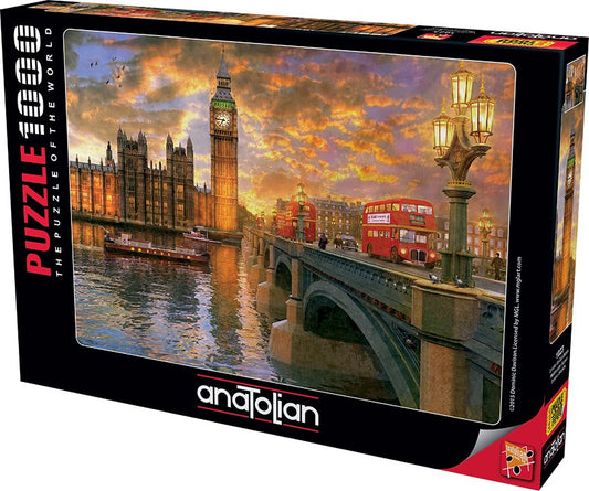 Westminster Sunset 1000 pc  Jigsaw Puzzle 1023