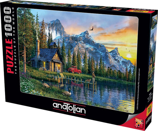 Sunset Cabin 1000 pc  Jigsaw Puzzle 1024
