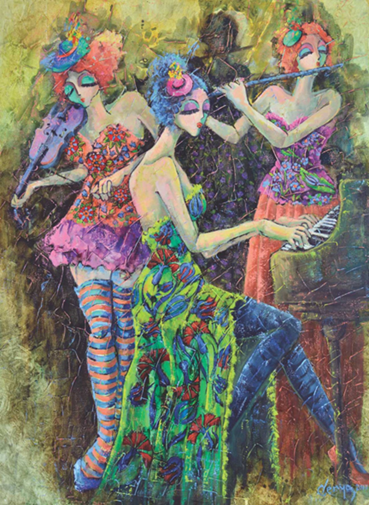 Color Trio 1000 pc  Jigsaw Puzzle 1046
