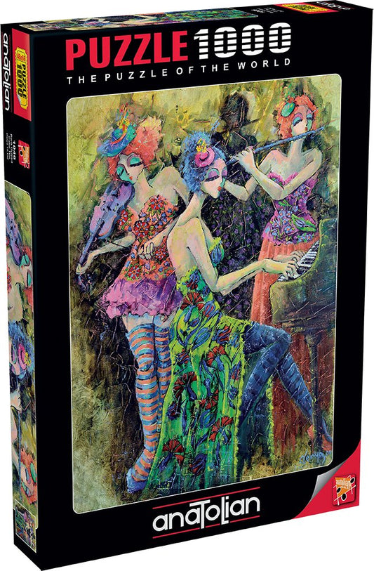 Color Trio 1000 pc  Jigsaw Puzzle 1046