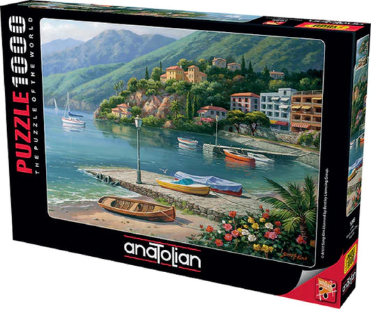 Hillside Harbor Cove 1000 pc  Jigsaw Puzzle 1096