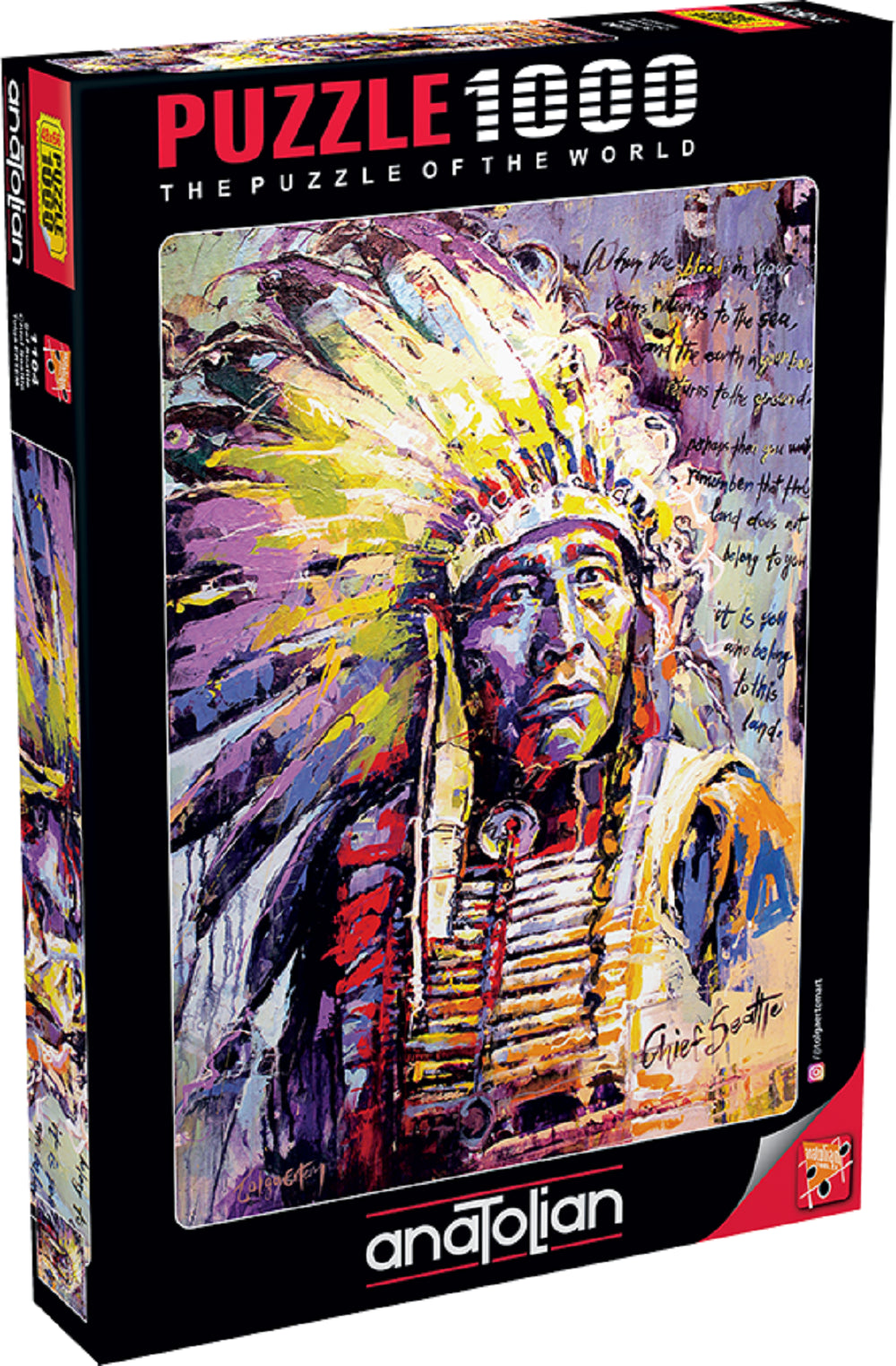 Chief Seattle 1000 pc  Jigsaw Puzzle 1104