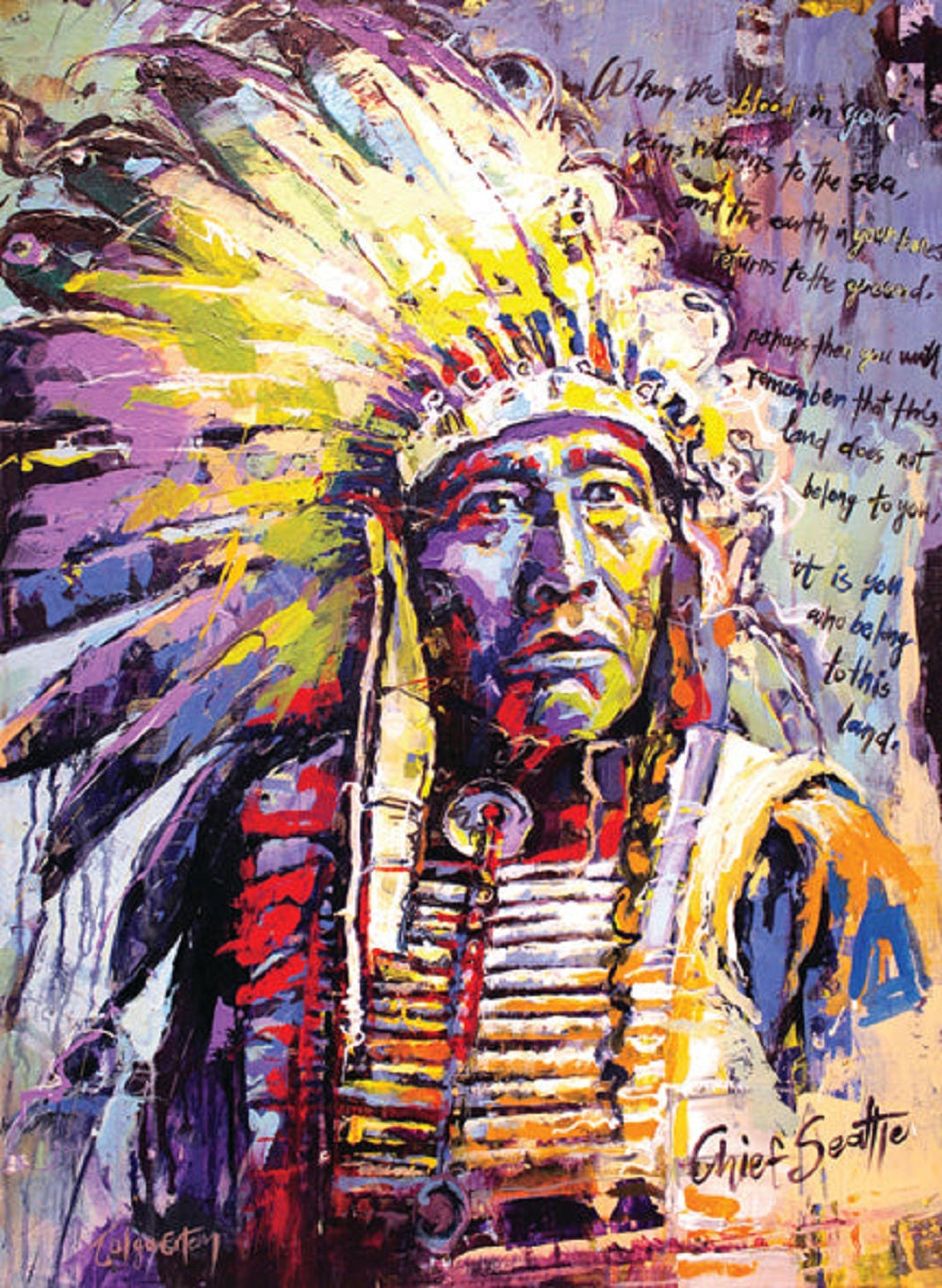 Chief Seattle 1000 pc  Jigsaw Puzzle 1104