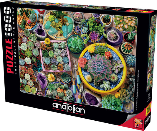 Cacti Pots 1000 pc  Jigsaw Puzzle 1122