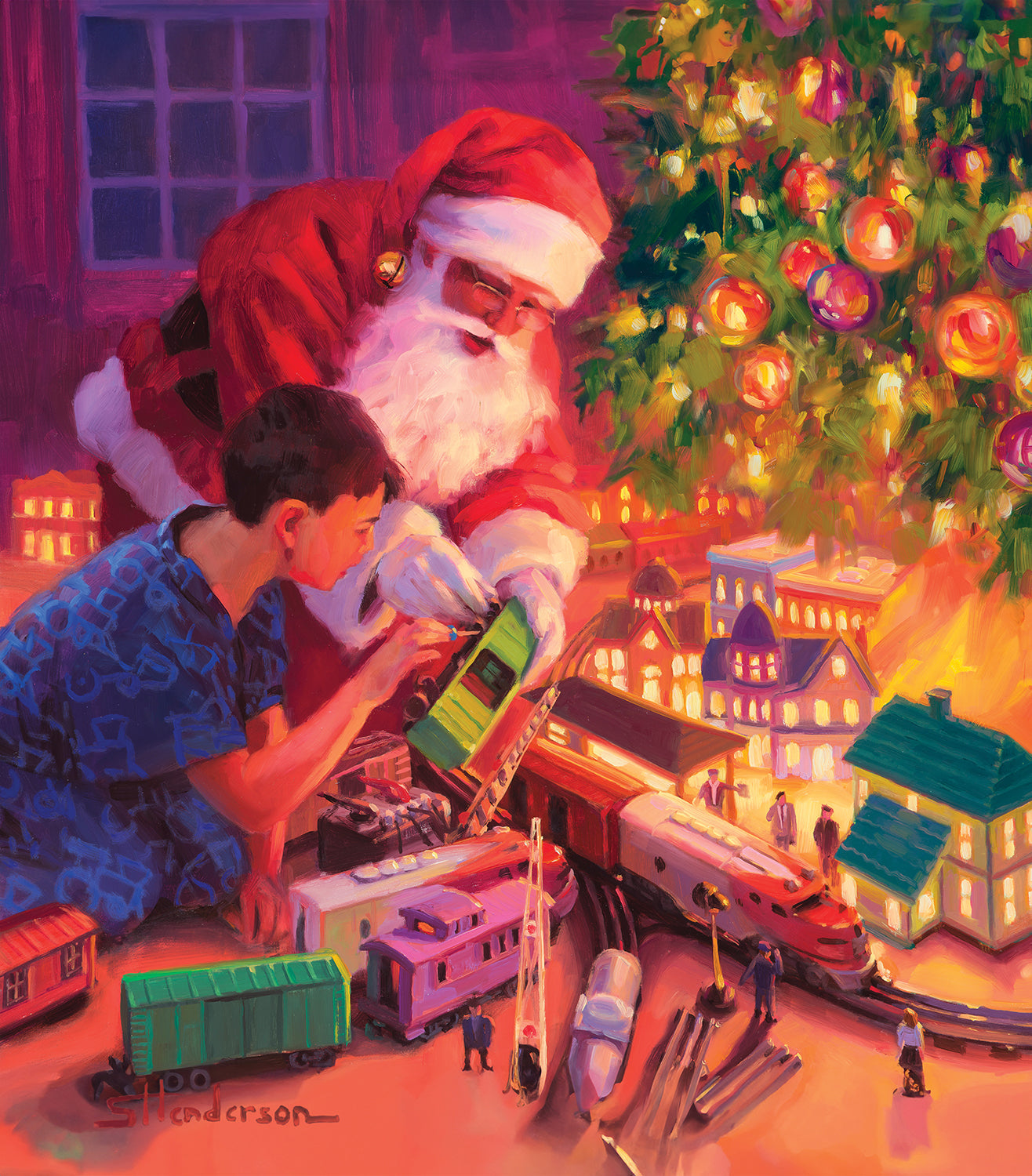Boys and Their Trains 300 pc  Jigsaw Puzzle 11227