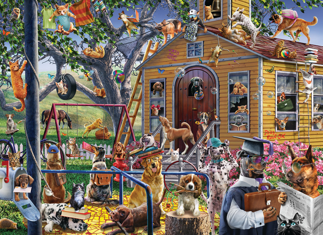 Naughty Dogs 1000 pc  Jigsaw Puzzle 1133