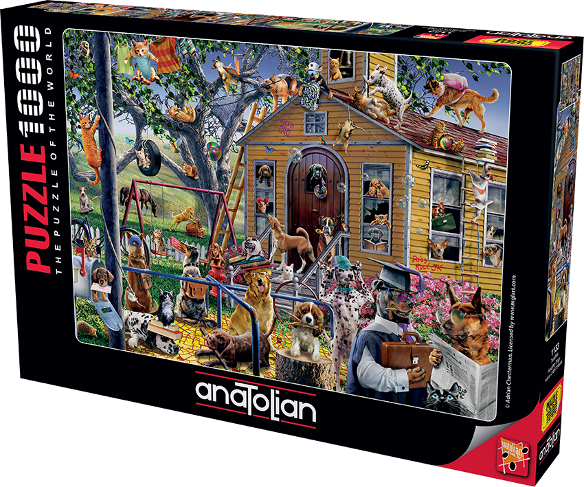 Naughty Dogs 1000 pc  Jigsaw Puzzle 1133