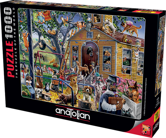 Naughty Dogs 1000 pc  Jigsaw Puzzle 1133