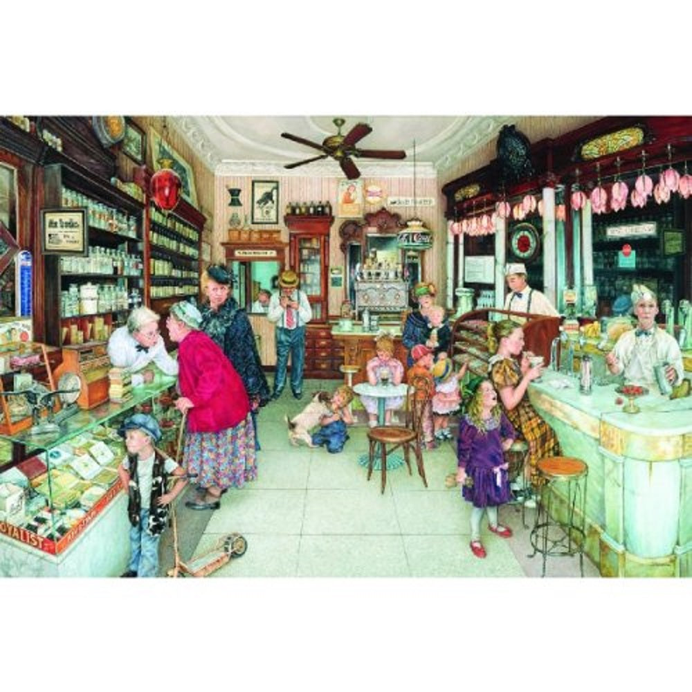 Soda Fountain 1000 pc  Jigsaw Puzzle 44274